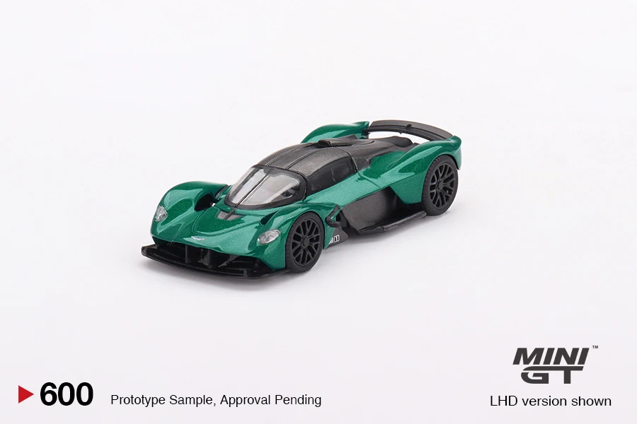 MINI GT 1:64 # 600 modelo de coche Aston Martin, juguetes para niños, piezas de colección para adultos, regalos de cumpleaños navideños para niños, decoración de habitaciones