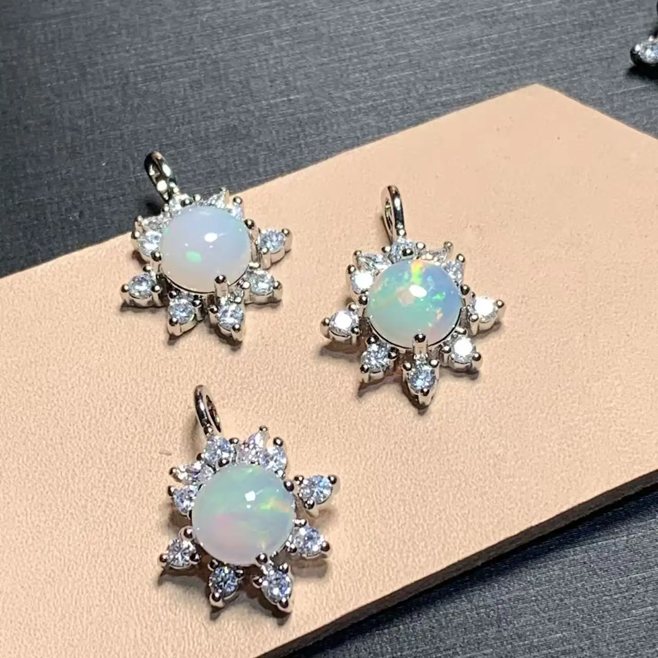 

52 Natural Opal Pendant Necklace Fine Jewelry Handmade Stones Wholesale Healing Energy Gift Lucky Jewelry