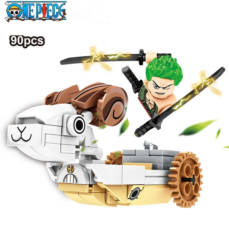 Classic One Cartoon Building Blocks Piece Chopper Educationa DIY Toy Lufy Zoro Sanji Anime Figures Brinquedos for Kids Gifts