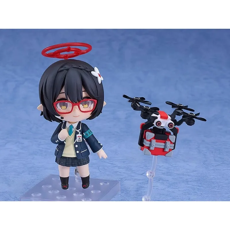 Original 10 cm 2657 Okusora Ayane Blau Archiv Die Animation Q Version Anime Abbildung Modell Desktop Dekoration Spielzeug