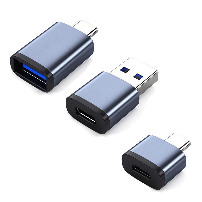 1PCS USB Type C OTG Adapter USB-C Male to USB 3.0 Female Converter For Macbook Xiaomi Samsung USBC OTG Connector