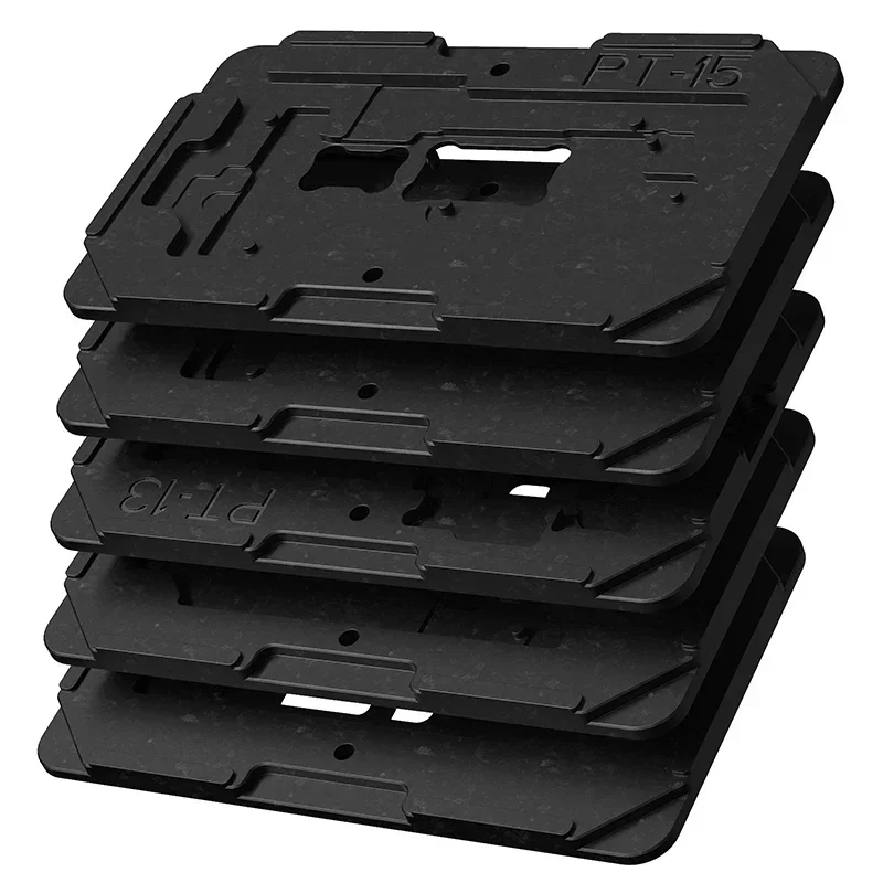 Luowei LW-PT01 quadro médio bga reballing estêncil plataforma para iphone X-16 série placa-mãe em camadas retrabalho kits de solda