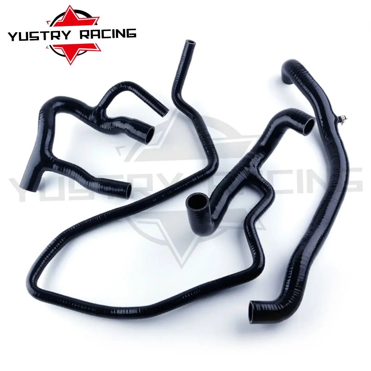3PCS Silicone Radiator Hose Tube Set For 1998-2007 Land Rover Defender 2.5 TD5 L316 1999-2006 Kit Pipe