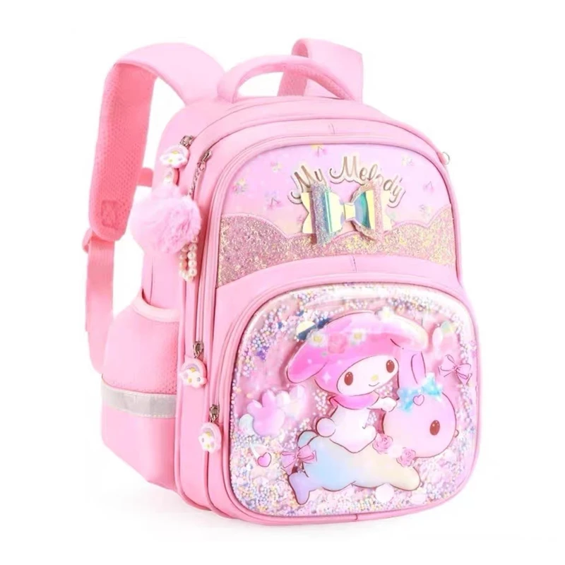 Sanrioed Cinnamoroll Kuromi My Melody Hello Kitty Anime Backpack Cute Schoolbags Cartoon Shoulder Bag Birthday Gift for Friend