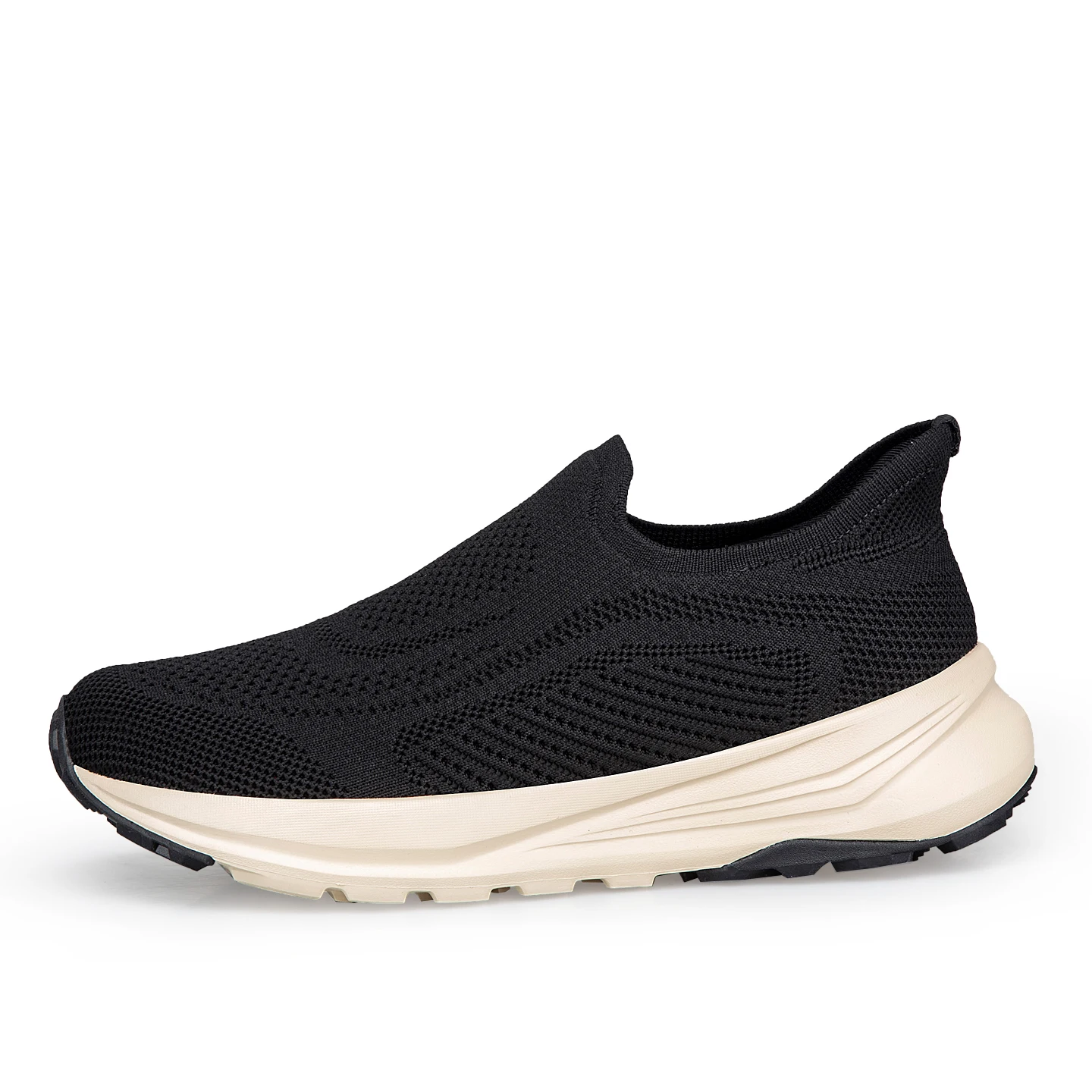 

Brand High Quality Men's Slip on Walking Shoes Breathable Casual Loafers Non-Slip Comfortable Lightweight Work Sneakers