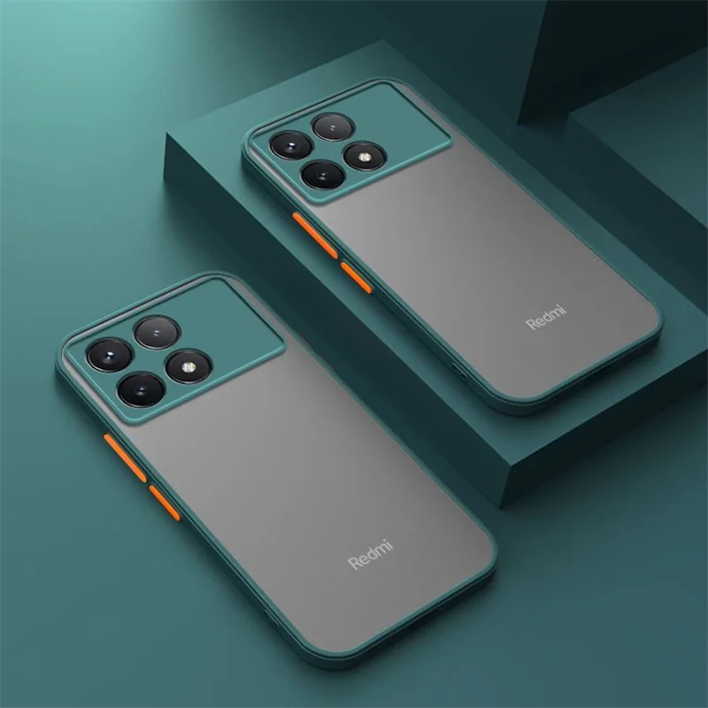 Für Xiaomi POCO X6 Pro 5G Fall Luxus Matte Transparente Telefon Abdeckung Redmi Hinweis 13 12 11 4G 10 9 dünne Rüstung Stoßstange – Detail 13