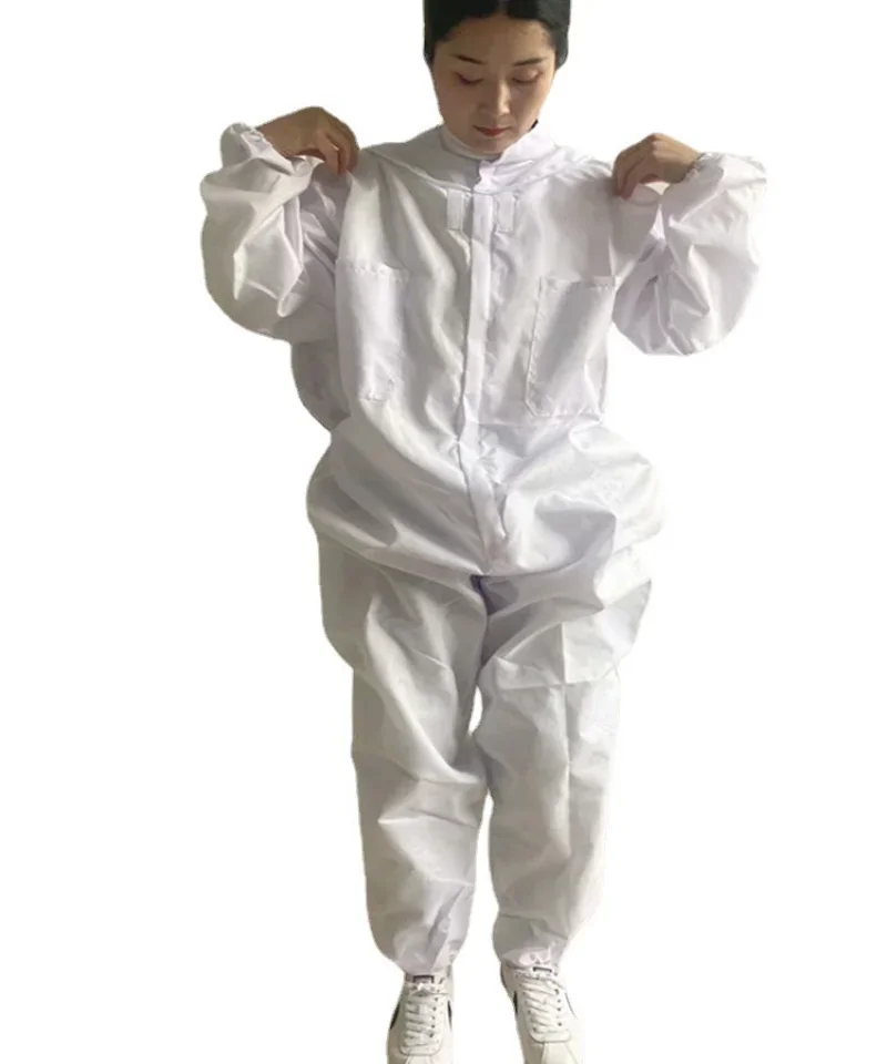 

Yellow one-piece suit hollow thin spacesuit cotton bee-proof one-piece spacesuit weighs 500 grams.