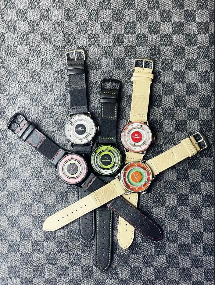 NATO Strap Y2K Daniel Gorman Watch Year 2026 Magnetic Watch DGY000 Models Genuine Leather And Nylon Quartz Chinese Watches Japan