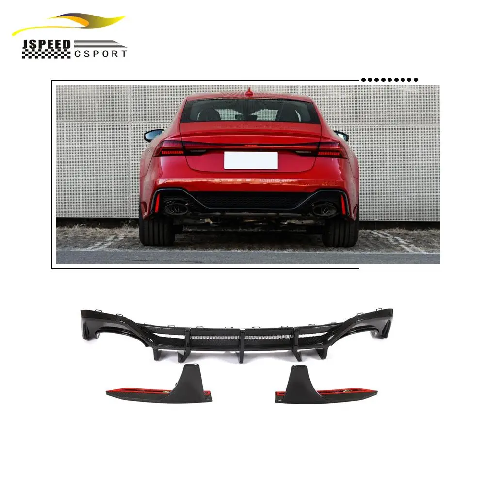 

Pure Dry RS7 Carbon Fiber Rear Bumper Diffuser for AUDI RS7 Sportback Hatchback 4 Door 2021