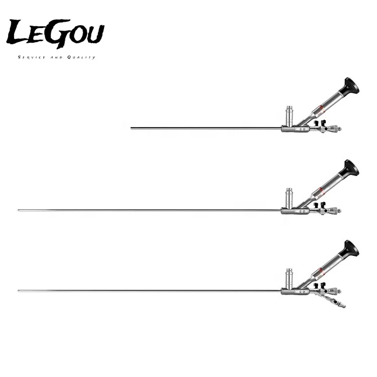 LeGou Professional  Rigid Ureteroscope Instrument Endoscope Nephroscope Flexible 3Fr 4Fr 5Fr 6Fr Size3mm4mm*250mm315mm430mm Inte