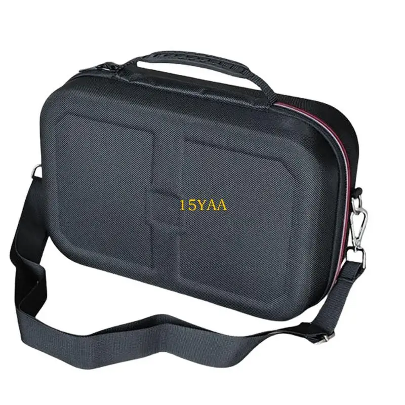 15YA Heavy Duty Consoles Carrying Bag with Removable Shoulder Straps Double Zip Closure Organized Storage Space for Consoles