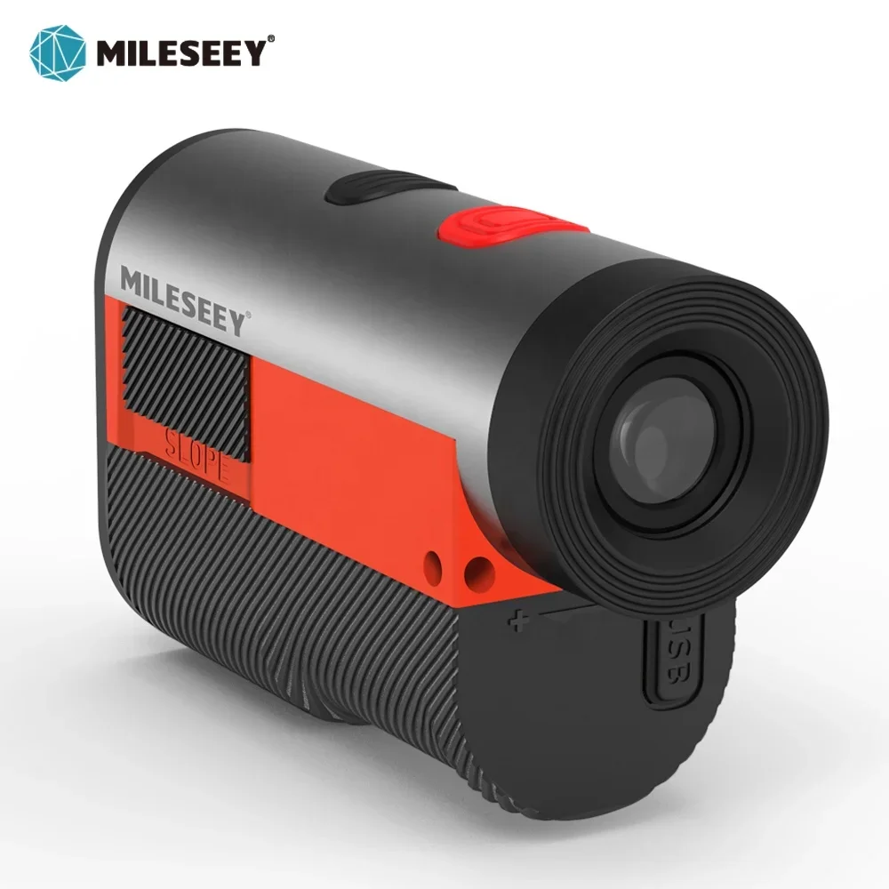 GPF12 Mileseey 600M Handheld Magnetic USB Charging Rangefinder Case Golf Laser Rangefinders Binocular With Slope