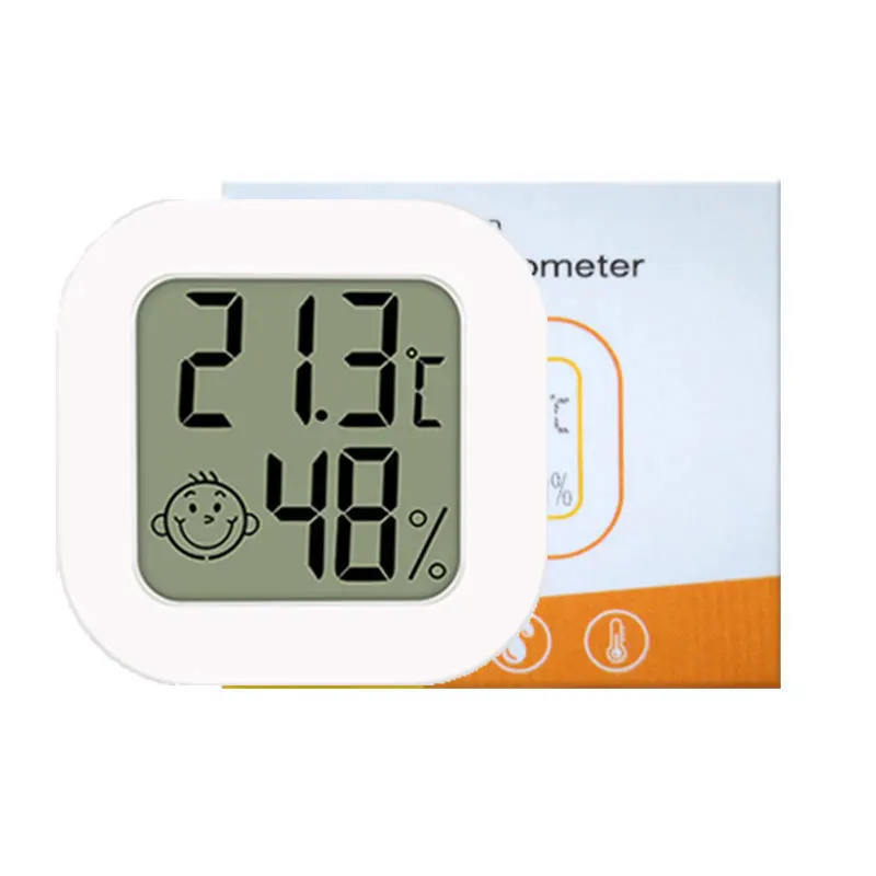 30pcs Special Temperature Controller for Climbing Pet Laboratory Fish Tank Tortoise Tank Mini Smiley Face Thermometer Indoor