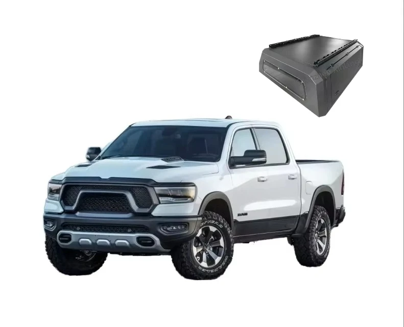 

Aluminum Truck Cap Canopy for Pickup Truck Bed for 1500 Single & Double Cab Protection Screw-in Design