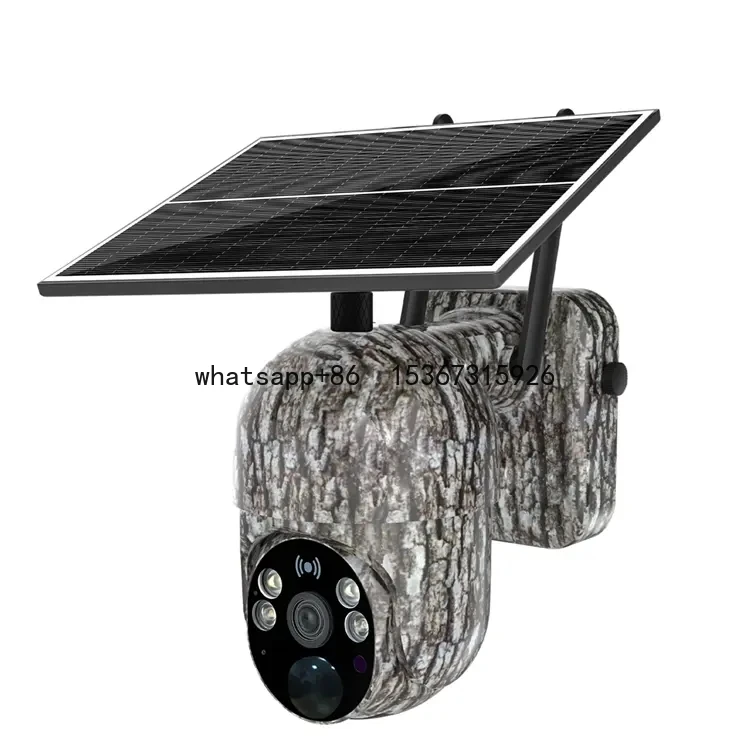 4G Sim Card UBOX/Camhipro 2MP Pir Wide Angle IP66 Water-proof 6W Solar Panel 10400mAh Battery Hunting Trail Camera