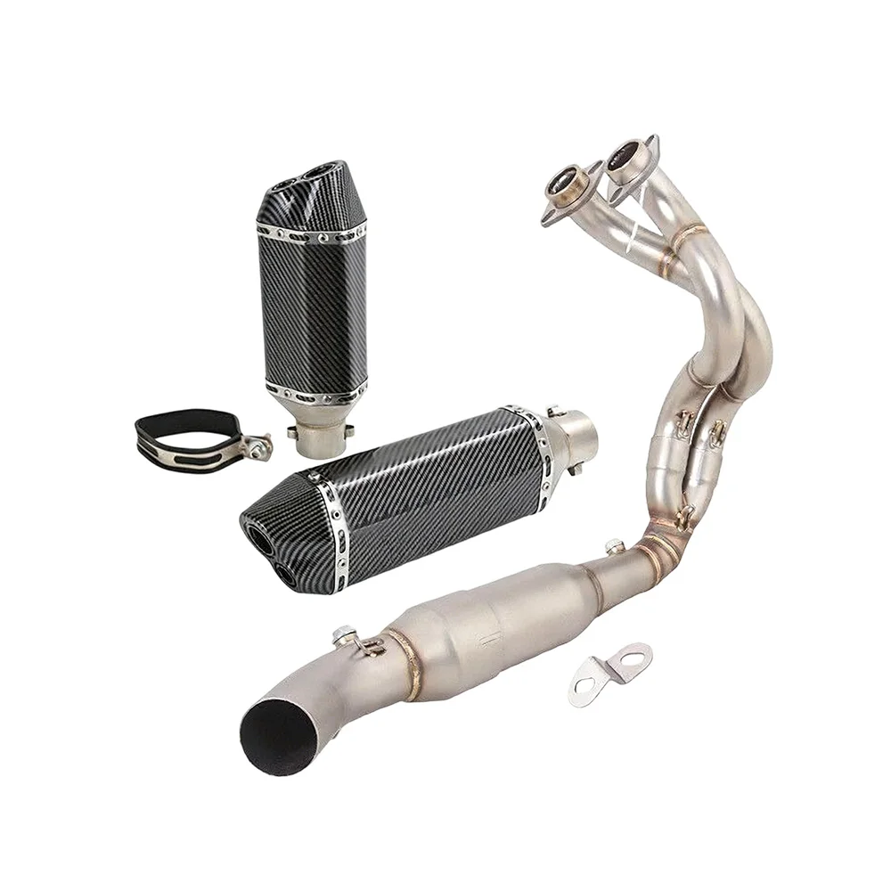 Für Kawasaki Ninja 650 Z650 2023-2025 Vollstahl-Endrohre Auspuffrohre – Detail 6