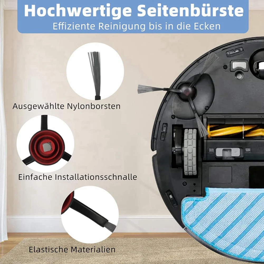 

M12K-для Ecovacs Deebot N8/N8+/N8 Pro/ Основная боковая щетка из высококачественных материалов