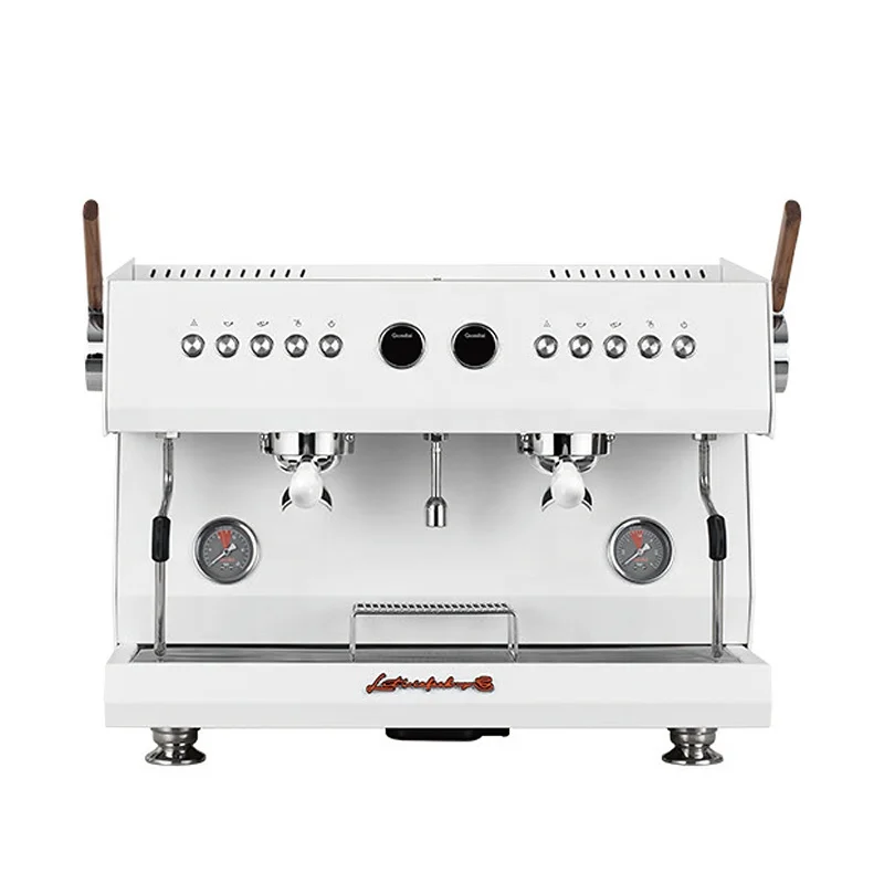 Commercial Espresso Machine Electric Coffee Maker Semi-Automatic Double Group Coffee Machine