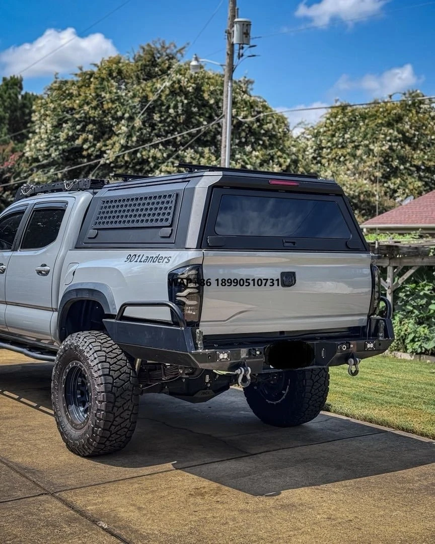 

Aluminum Truck Canopy for 2022 2023 2024 2025 Tacoma Hard Bed Cover 5ft F150 Truck Topper