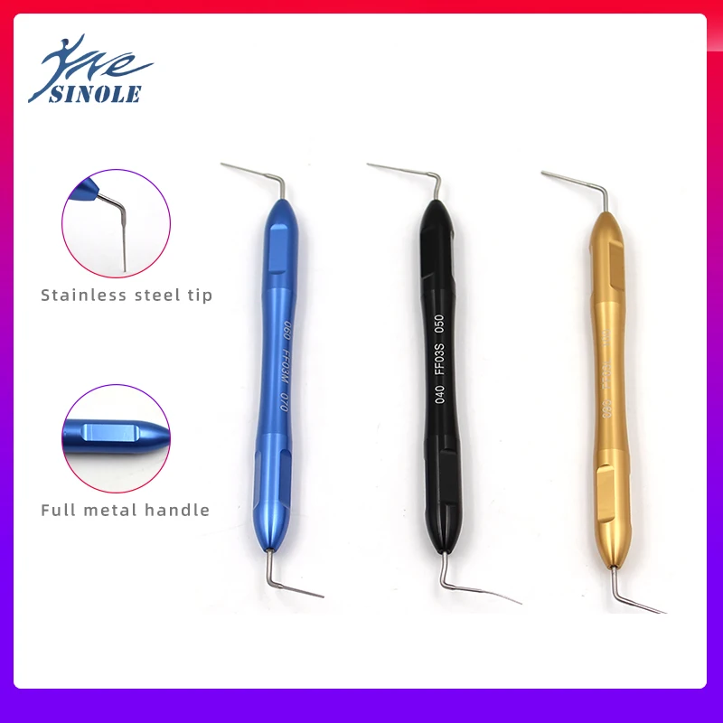 Dental Resin Filler Aesthetic Restoration Kit Instrument Knife Composite Resin Filling Spatulas Metal Handle Dentistry Tools