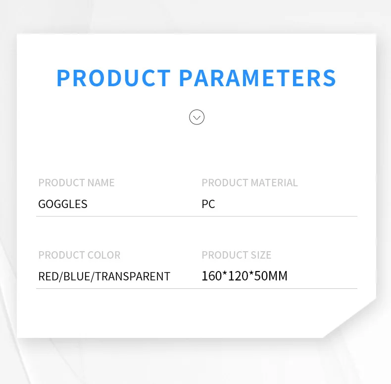 Breathable Protective Goggles, Laboratory Glasses, Transparent Goggles, New Medical Impact and Splash Resistant Goggles