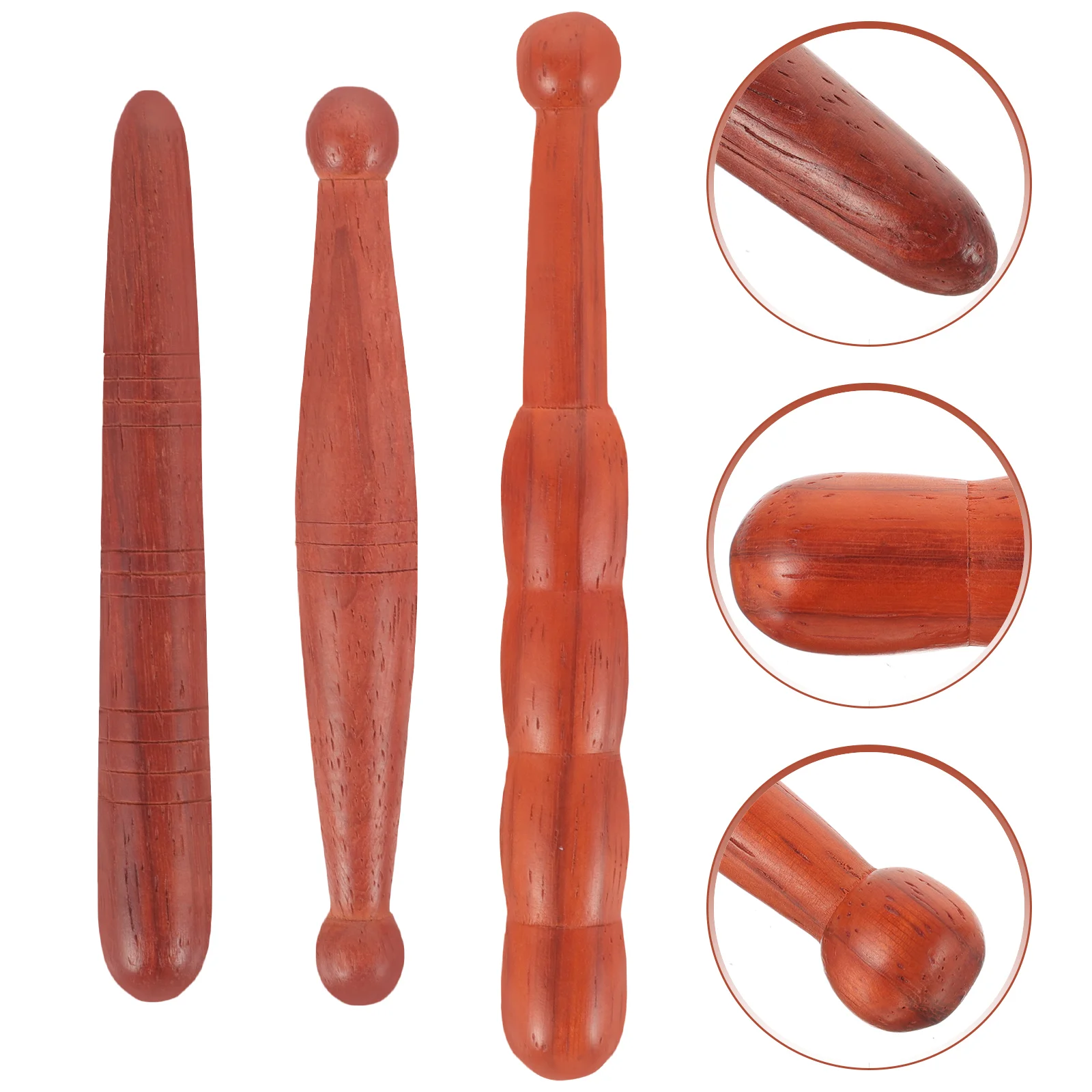 Acupoint Massage Stick Manual Sticks Wood Tools Practical Massager Massaging Acupressure Pen Wooden Foot