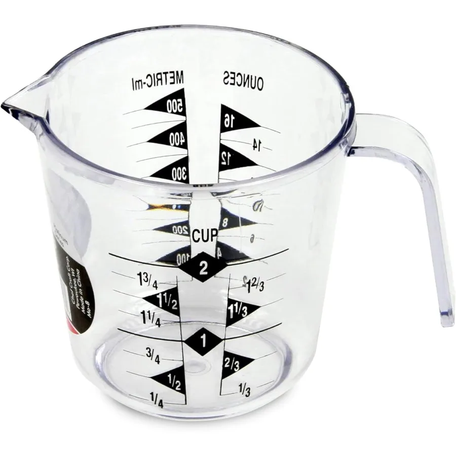 

Select Plastic Measuring Cup 2 Cup Clear