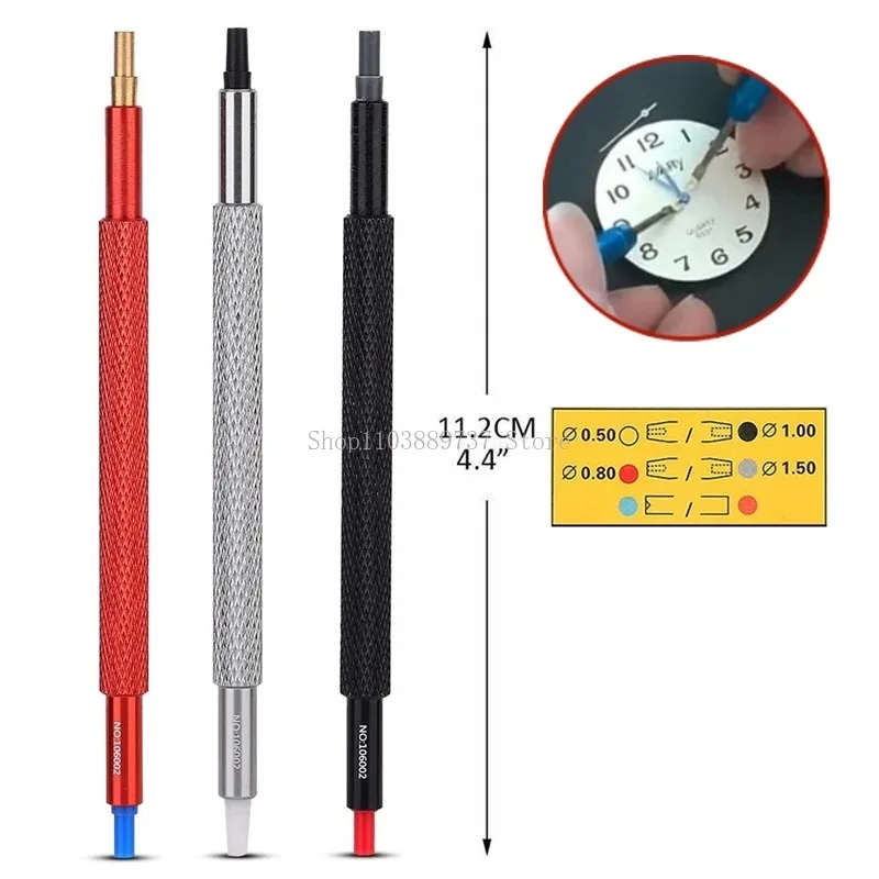 Watch Needles Picker Puller Fitting Removal Tool Cushion Pad Watch Hands Remover Presser 2/3Pcs Watchmaker Watch Repair Tool Kit