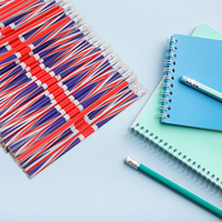 60 Pcs Colored Pencils Uk Flag Union Jack Bulk Drawing for Painting Drafting Portable Student