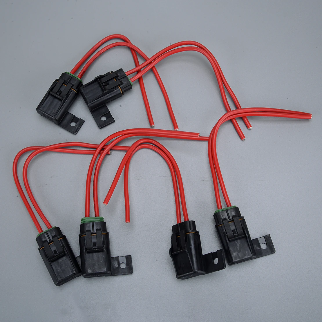 

12 AWG ATO ATC In-Line Fuse Holder Blade Waterproof for Marine Boat Industrial Automotive 30A 6Pcs