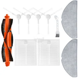 For Xiaomi Robot Vacuum S20 D106 Vacuum Cleaner Spare Parts Accessories Replacement Kit Main Brush Hepa Filter Mop Pad