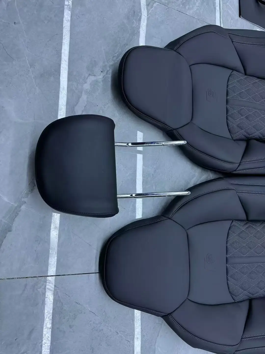 Car Luxury Sport Racing Seat Custom Carbon Fiber Panel Leather Cover Bucket Upgrade RS Seats for A3 A4 A5 A6 A7 Q3 Q5