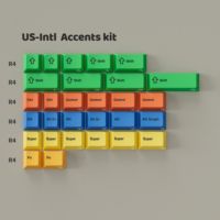 [Child kit] PBTfans Doppelganger US-Intl Space bar/ 40s/Accents kit