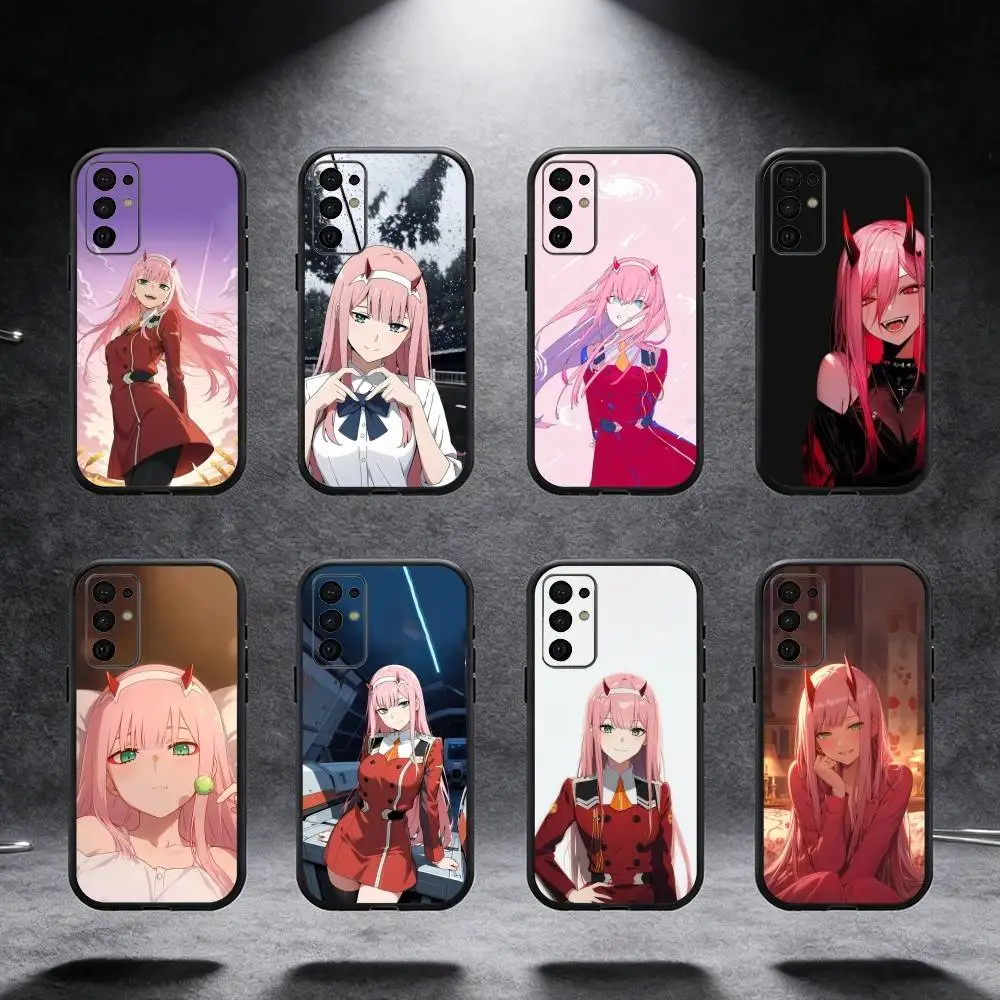 

Anime ZERO TWO Phone Case For Samsung S25,S24,S21,S22,S23,S30,Ultra,S20,Plus,Fe,Note,5G Black Cover