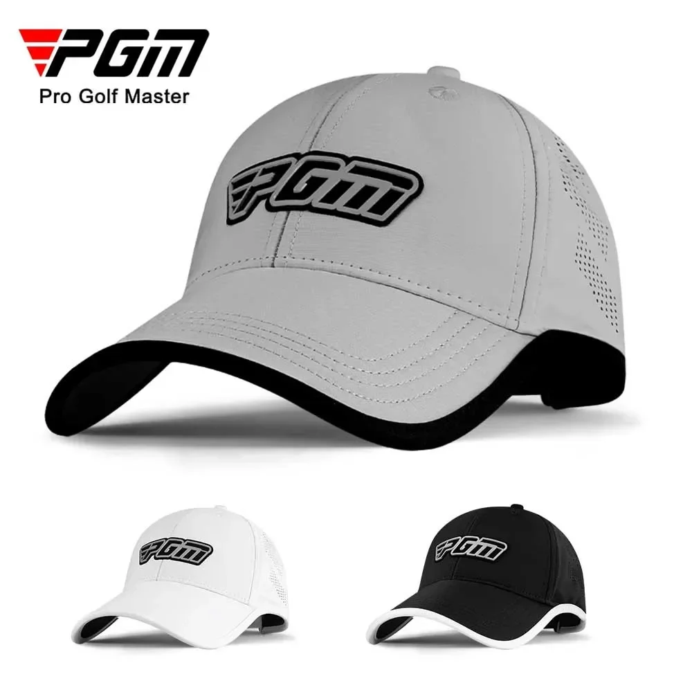 PGM Golf Caps Adjustable peaked Hats Outdoor Sport baseball Cycling Hiking Cap For Men Windproof Travel MZ030