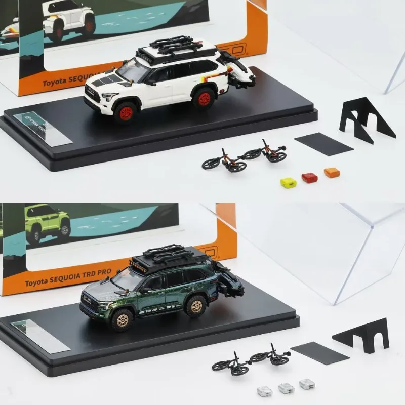 In Stock 1: 64 Full-size SUV Alloy Cast Static Car Model - Creative Decoration Item - Festival Gift