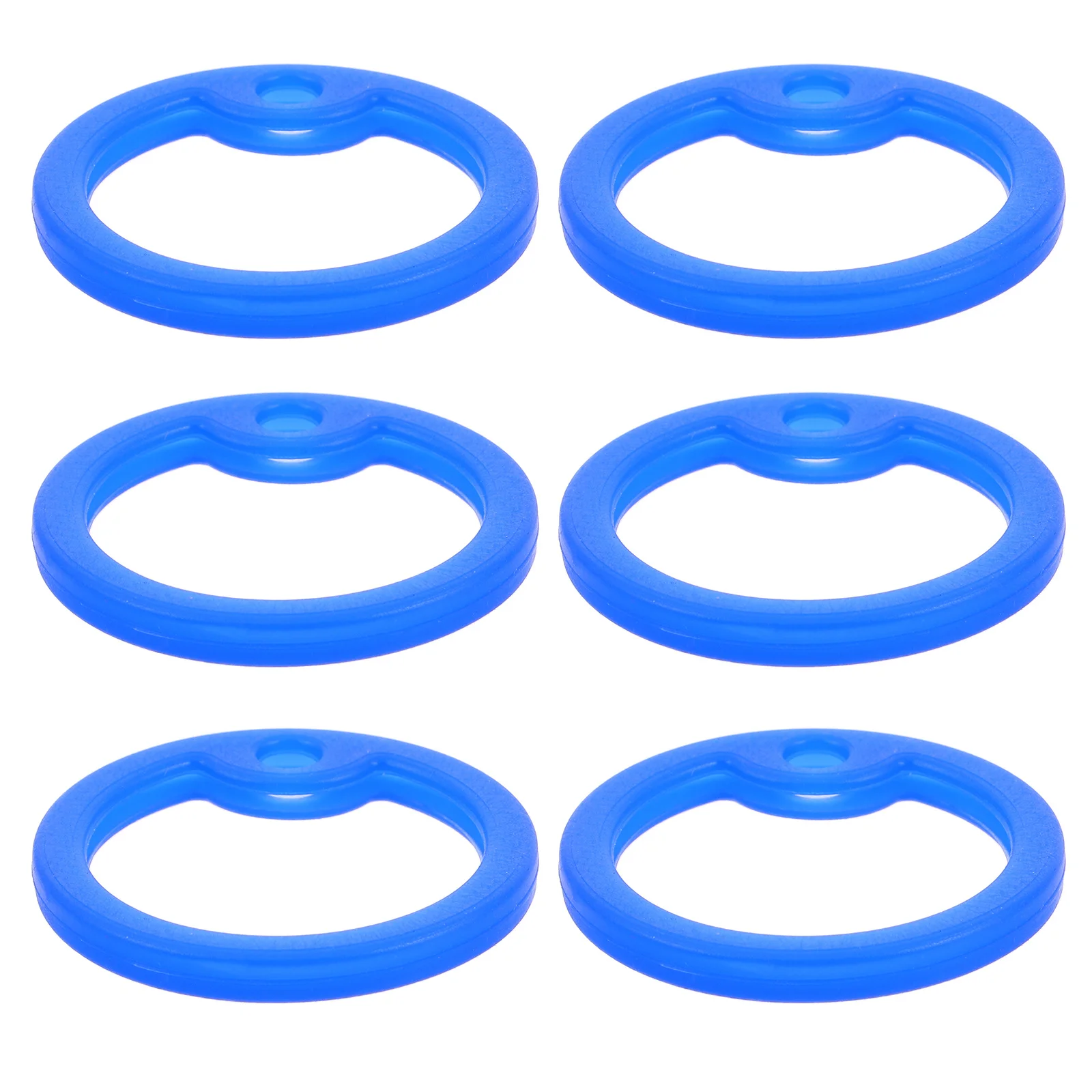 

6Pcs Dog Tag Protector Silicone Sleeves Mute Clanging Noise for Pet Id Tags Soft Non Irritating Material Protects Furniture and