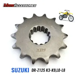 For Suzuki DRZ125 18NC Front Engine Sprocket Motorcycles Chain Sprocket Dirt Pit Bike Motorcycle Accessories