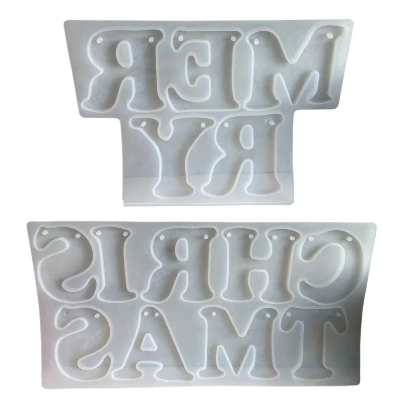 

Merry Christmas Lettering Silicone Molds Dropship