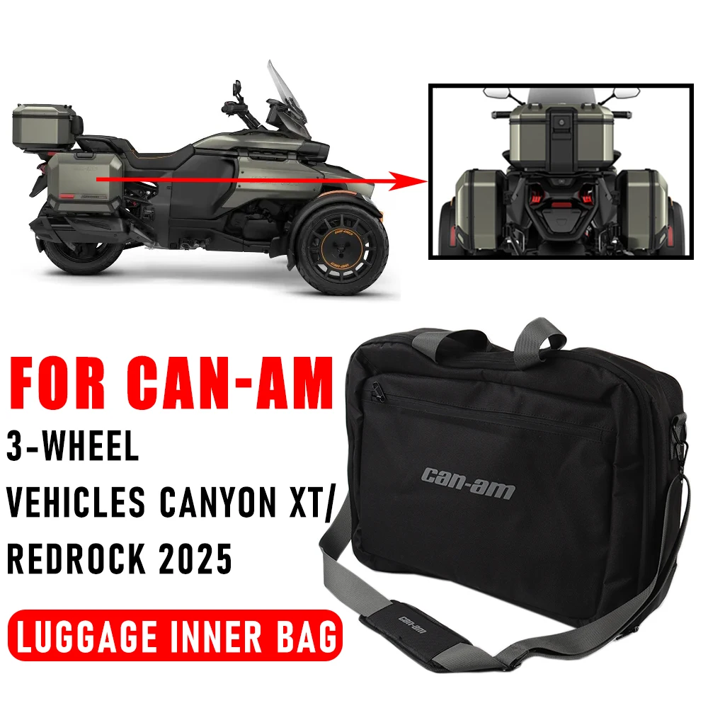 

NEW FOR Can-Am CANYON XT Canyon REDROCK 2025 Motorcycle Accessories Suitcases Inner Bags Toolbox Tail Box Saddlebag