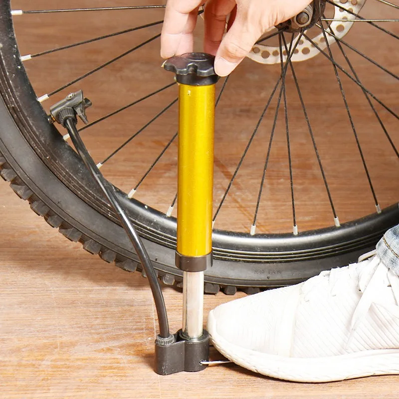 Mini Portable High-Pressure Bike Pump, Cordless, for Bicycle, Electric Bike, Mountain Bike, Motorcycle, Basketball