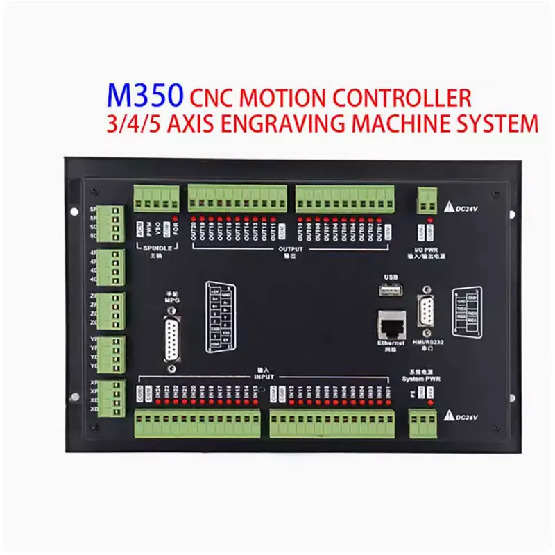 The Updated DDCS EXPERT 3/4/5 Axis Cnc Offline Controller M350 Supports Tool Magazine/atc Stepping Drive Instead Of Ddcsv3.1