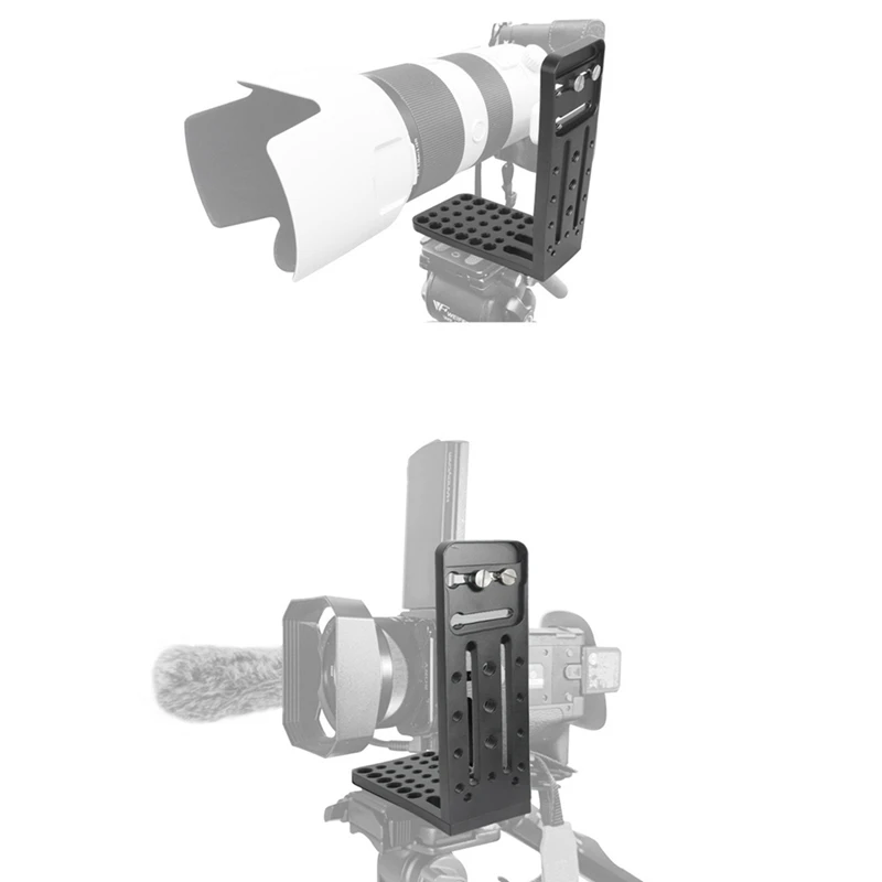 For Ruyi S Stabilizer Quick Release Plate Universal L-Shape Vertical Shooting Plate SLR Tripod Hydraulic Head Plate Accessories