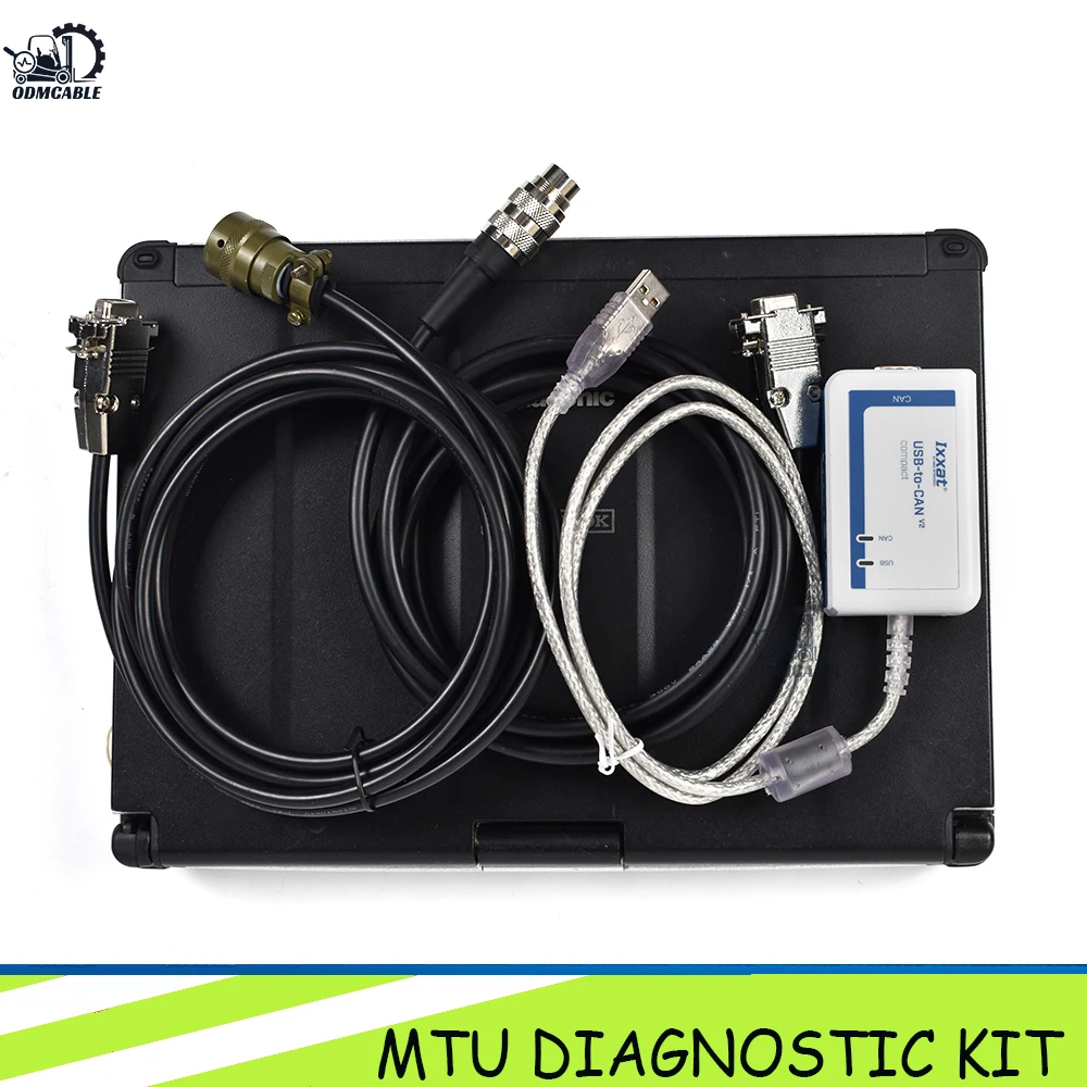 

for mtu auto diagnostic scanner (USB-to-CAN)for MTU Diasys 2.70 with MEDC /ADEC ECU7 Diagnostic Cable Full Kit with cf c2 laptop