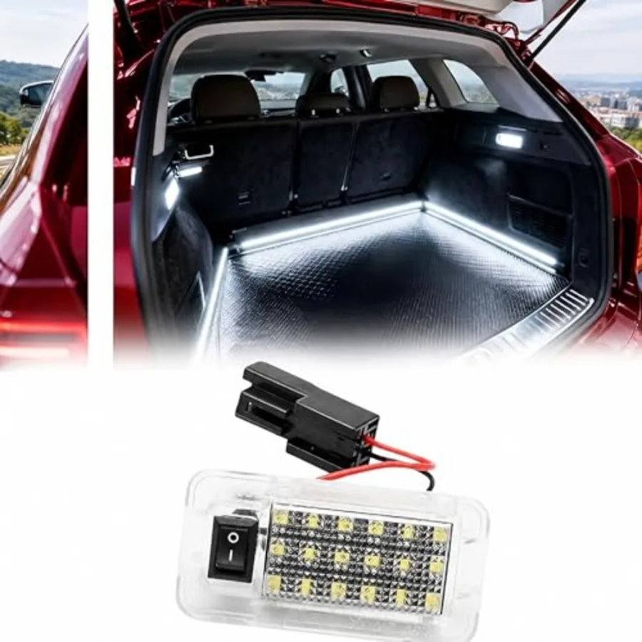 

LED Luggage Compartment Light for Toyota RAV4 2009-2021, Trunk Ceiling Light Lamp, Bright White Interior Replacement LED, Decor