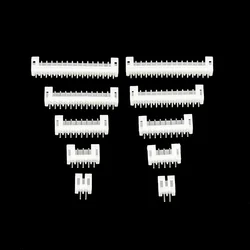 50Pcs/Lot JST PH 2.0 2/3/4/5/6/7/8/9/10/11/12 P Header 2.0mm Male Material PH2.0 2mm Connectors Leads PH-A Straight Pin