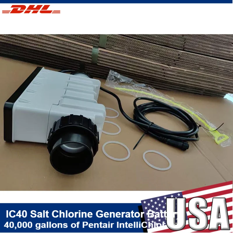 

40,000 Gallon Pentair IntelliChlor IC40 Salt Chlorine Generator Battery EC-520555 Saline Generator Electrode Unit Replacement