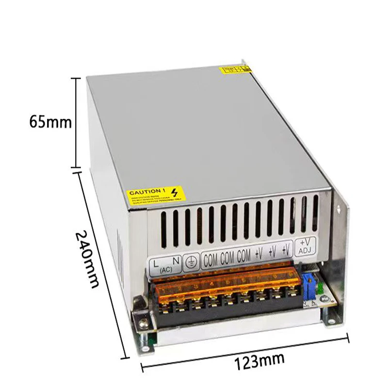 12V 24V 36V 48V 5V DC Power Supply SMPS 1A 2A 3A 5A 10A 110V AC 220V to 12Volt 48V 36V 10W 200W 300W 400W 500W 600W Power Supply