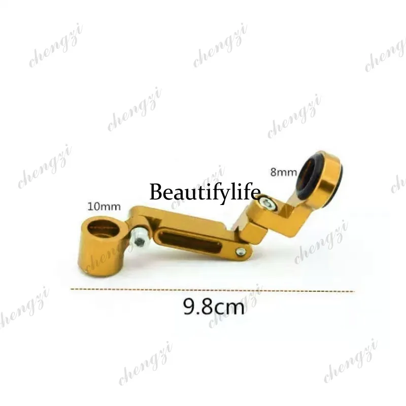A69 motorcycle accessories modified general CNC aluminum alloy direct push brake upper pump oil pot universal view 3