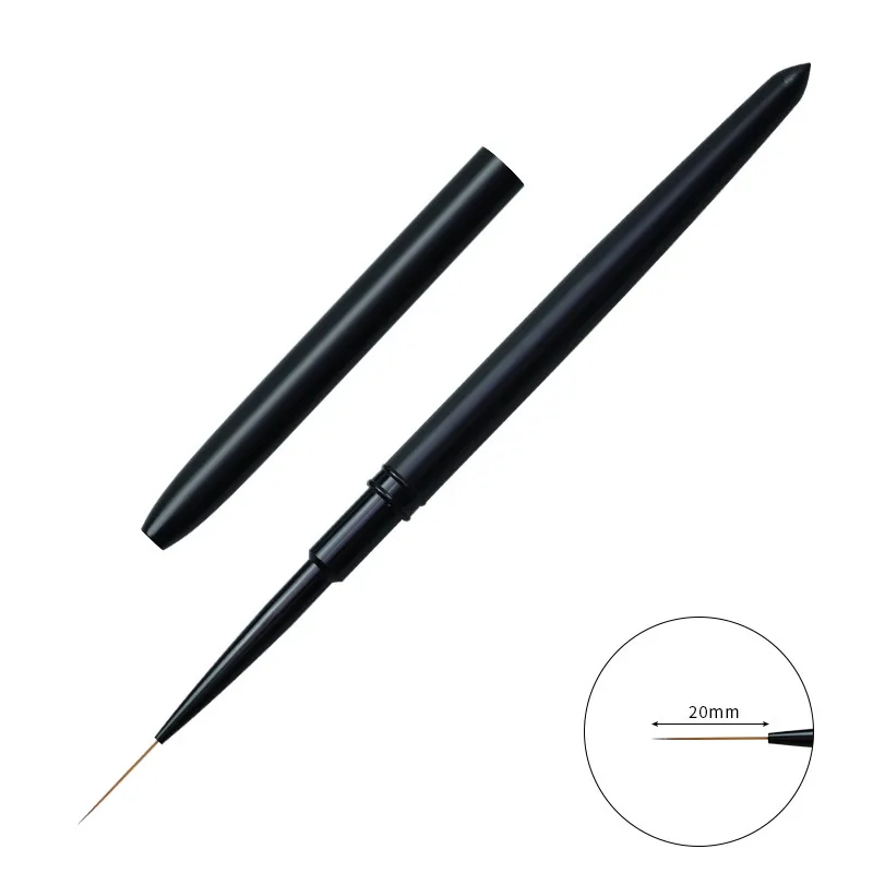 1/10PCS Nail Art Brush Pen Pointing Drawing Line Builder Design Nail Polish UV Gel Tips Decoration Manicure Pen